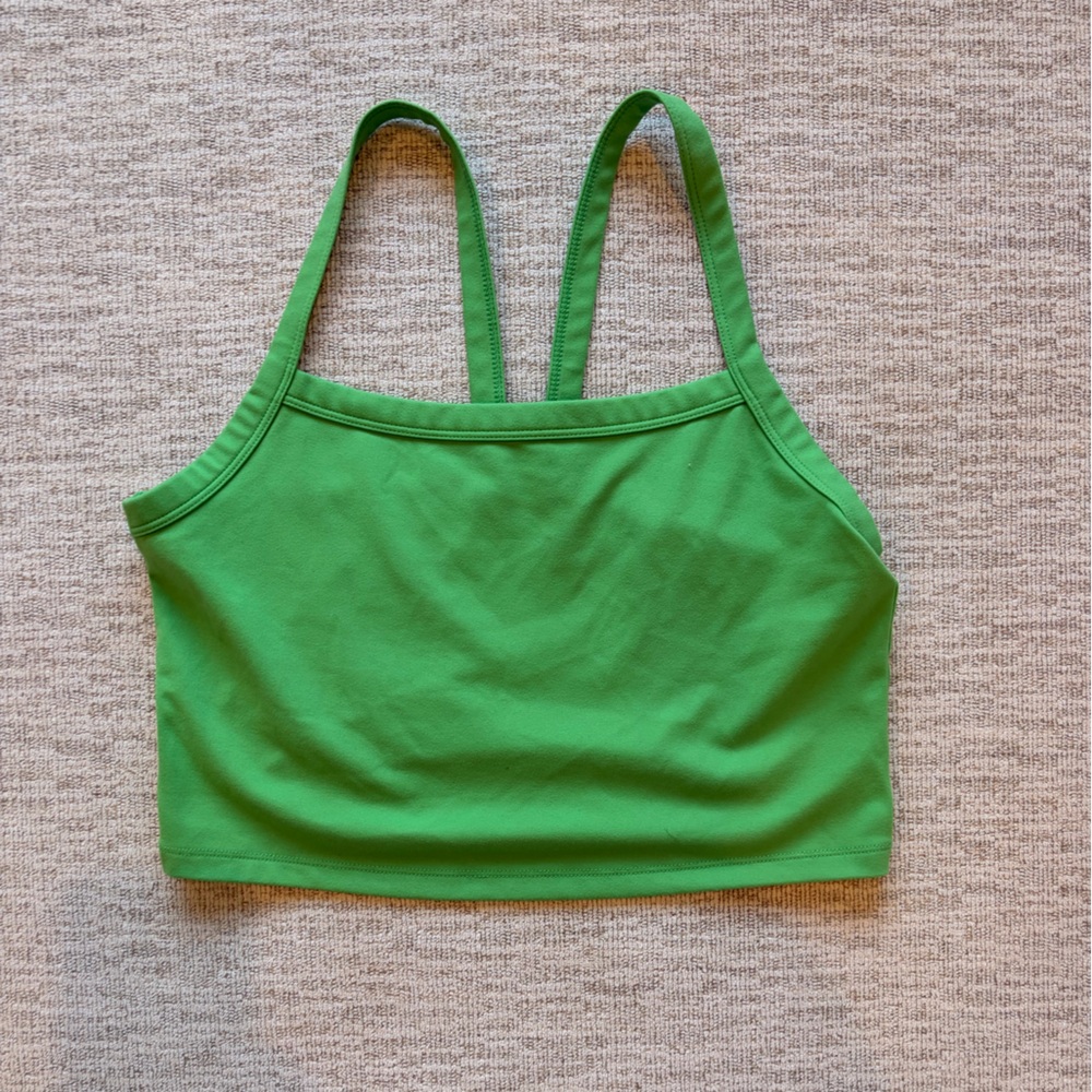 Chic Green Crop Top